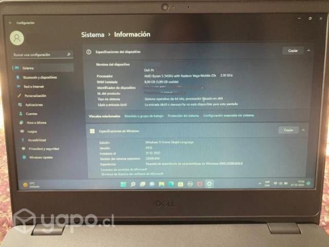 Notebook dell vostro