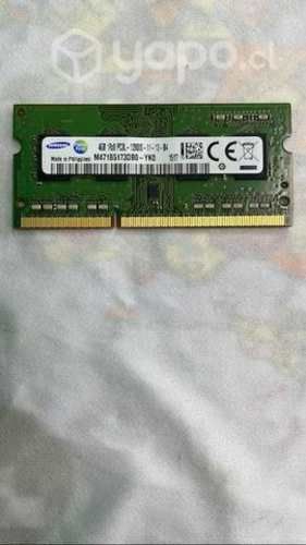 Memorias RAM para notebook