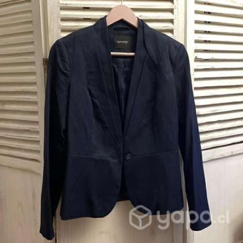 Blazer de vestir azul talla 40