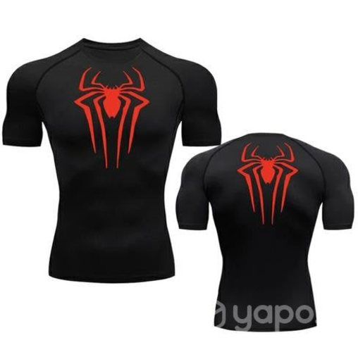 Polera deportiva de Spiderman Gym