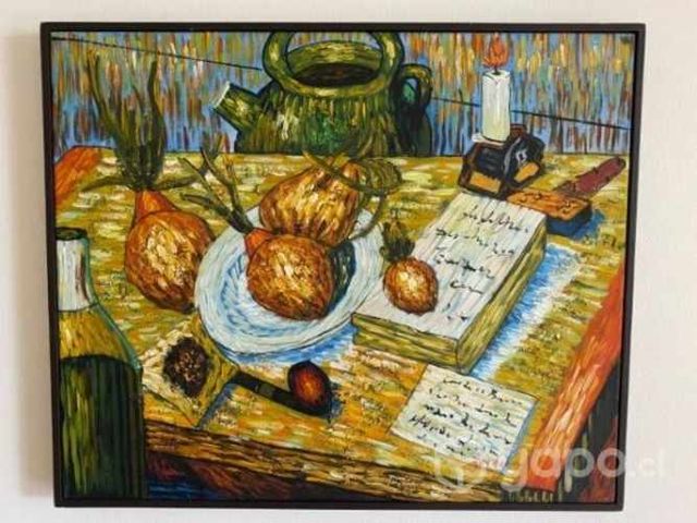Cuadro al óleo estilo Van Gogh