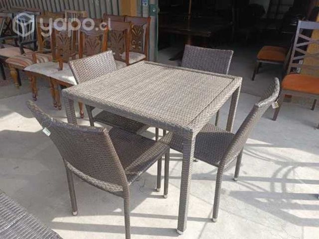 Comedor terraza Rattan