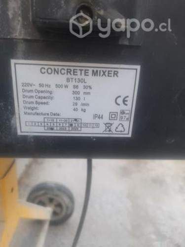 Betonera casi nuevo