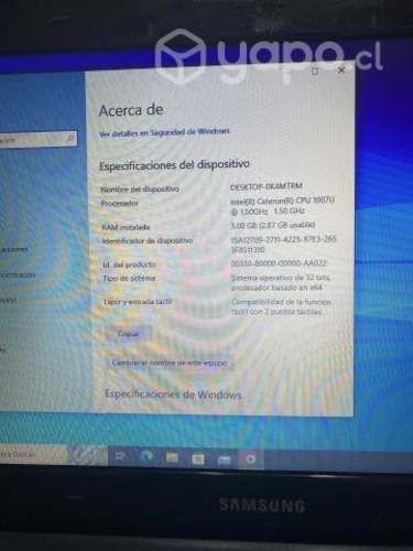 Notebook Samsung NP270E4E