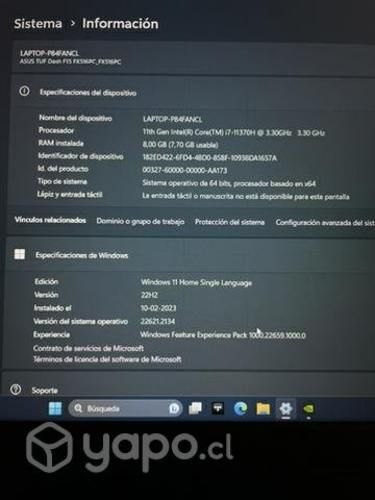 Notebook ASUS GAMING