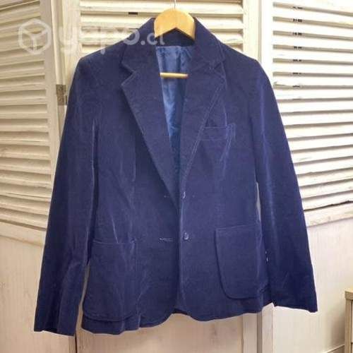 Chaqueta azul rey en terciopelo talla 40