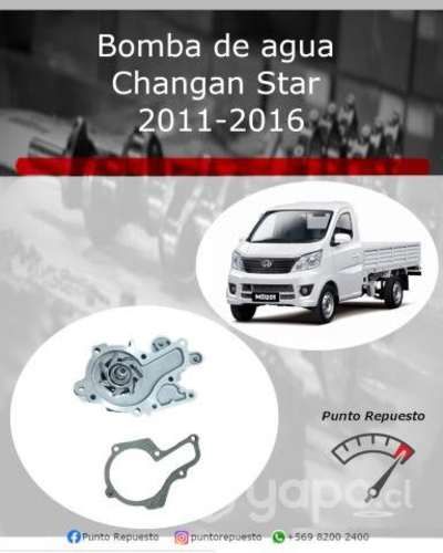 Bomba de agua Changan Star 2011 al 2016