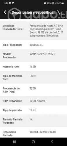 Laptop hp pavilion 14 core i 7 nueva sellada