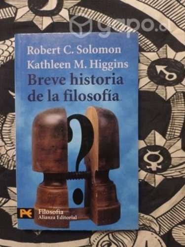 Breve historia de la filosofía de Robert Solomon