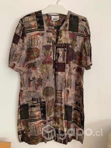 Tapado XL con tajo en costados, metros Tobalaba y