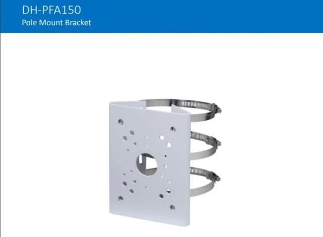 Soporte cámara ptz dahua montaje en poste