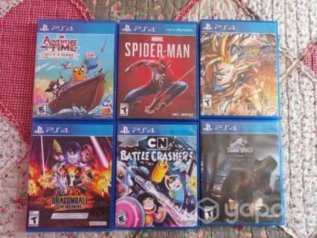 Juegos play station 4