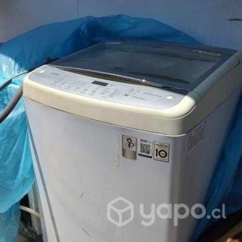 Lavadora lg smart inverter wt13wsbp 13 kg carga su