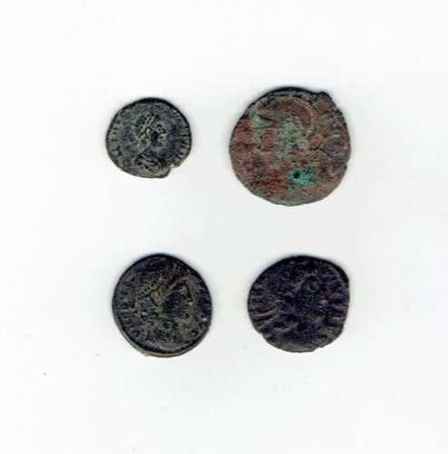 Monedas Romanas Imperiales, (4), Siglo Iv D.c