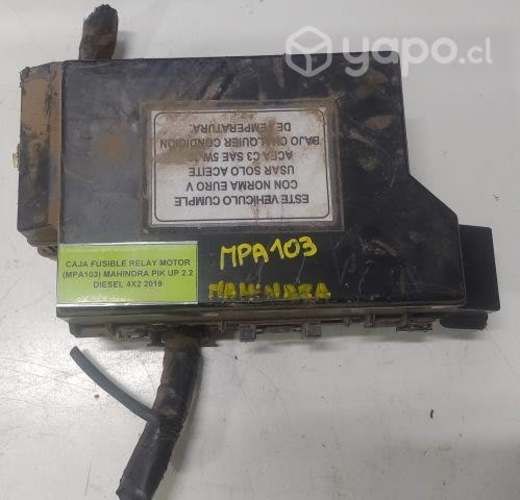 Caja Fusible Relay Motor (MPA103) Mahindra Pik UP