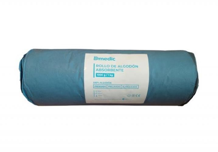 Algodón hidrófilo prensado 1 kg. intramedical