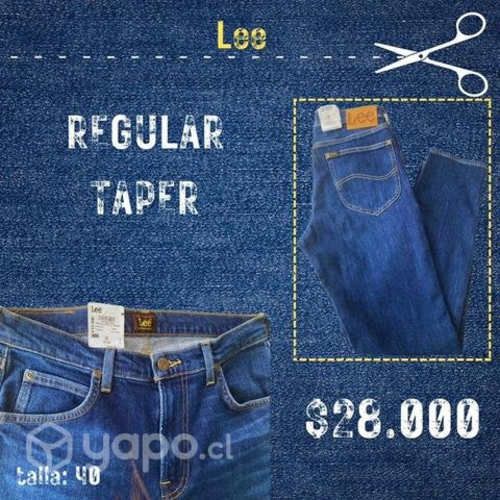 Jeans de hombre marca lee talla 40 modelo clásico