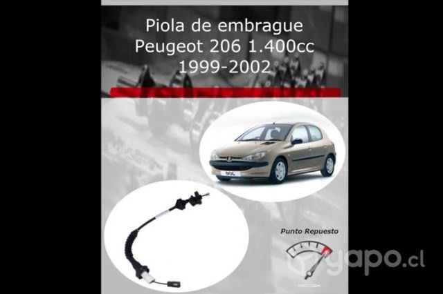 Piola embrague Peugeot 206 1400cc 1999 al 2002