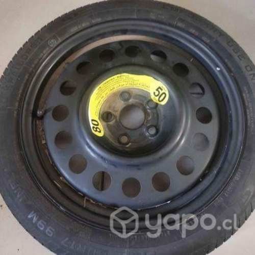 Llanta NUEVA con neumático 125/80 R17