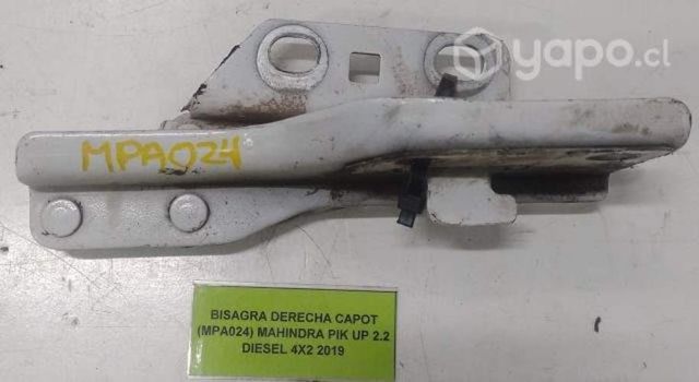 Bisagra Derecha Capot (MPA024) Mahindra Pik UP 2.2