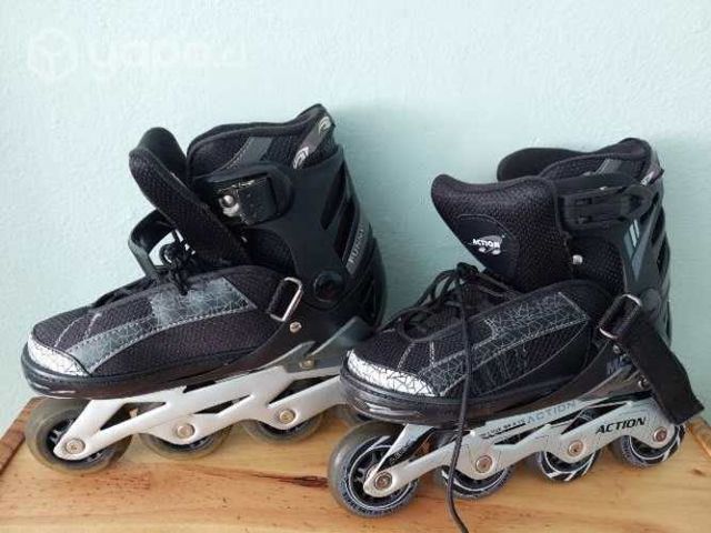 Patines Rollers Negros Action