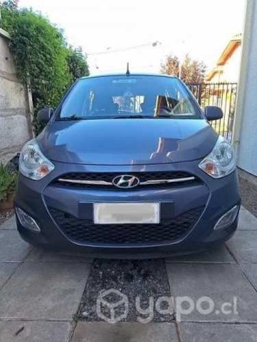 Hyundai i10 2014 azul petróleo