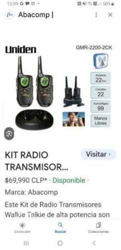 Radio transmisor uniden