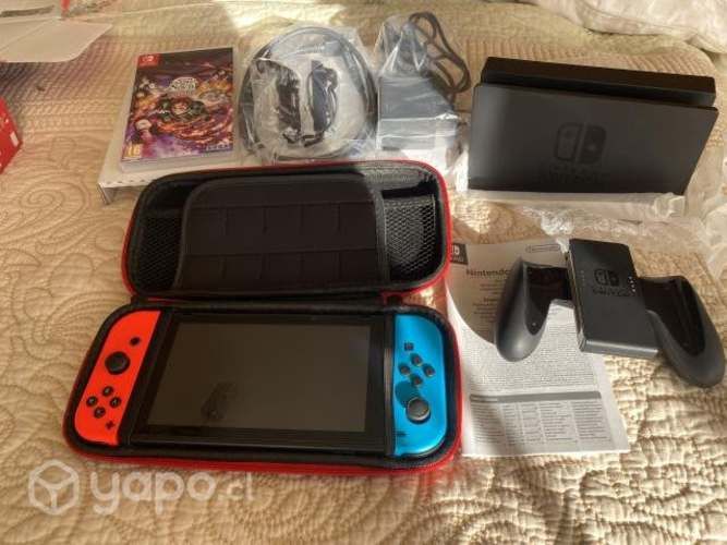 Nintendo switch como nuevo