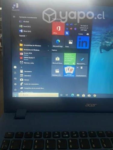 Notebook acer 15,6 6gb/500gb