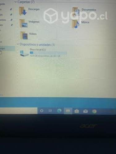 Notebook acer 15,6 6gb/500gb