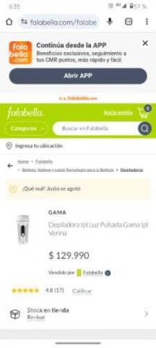 Máquina depiladora láser