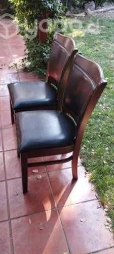 Par de elegantes Sillas de comedor