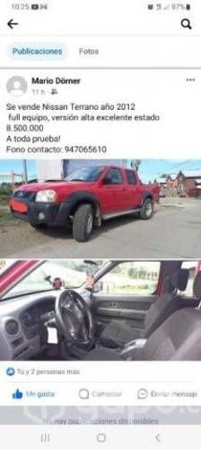 Vendo camioneta NISSAN TERRANO 2012