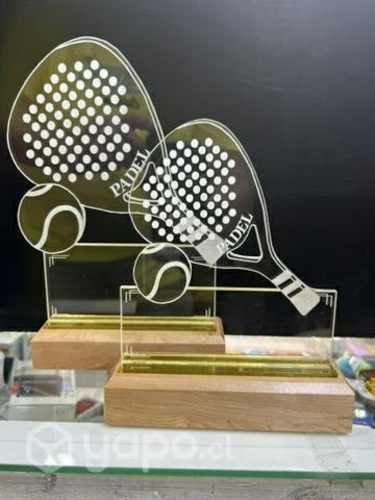 Trofeo de Padel personalizado
