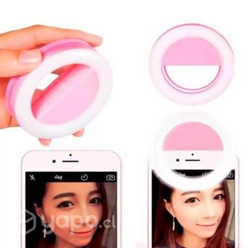 Aro Luz Led Celular Selfie 3 Modos Iluminación Usb