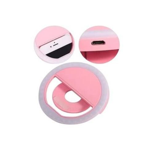 Aro Luz Led Celular Selfie 3 Modos Iluminación Usb