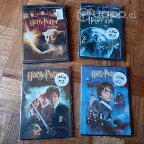 DVDs de Harry Potter nuevos y sellados