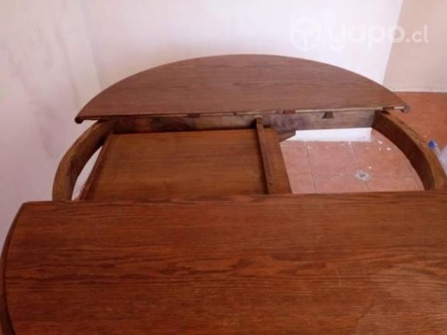 Mesa redonda expandible para restaurar