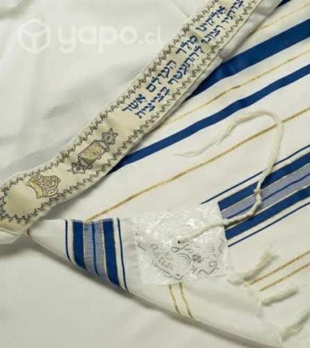 Talit alta gama importado de Israel 100% lana