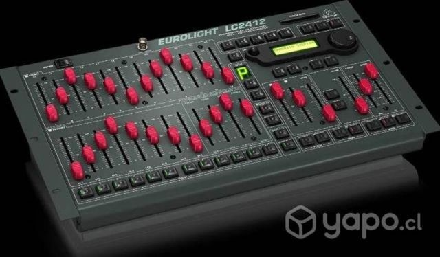 Mesa de control dmx lc2412