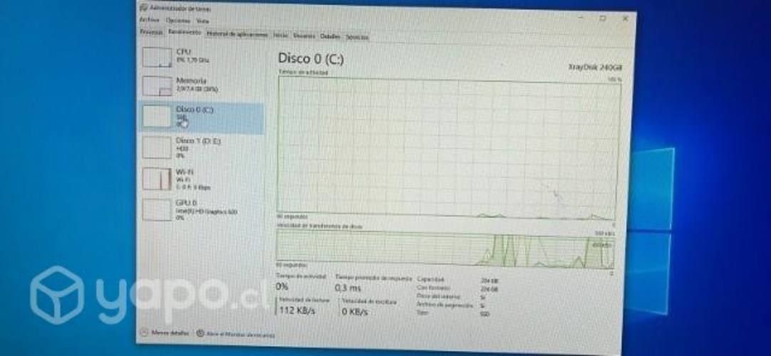 Computador escritorio hp