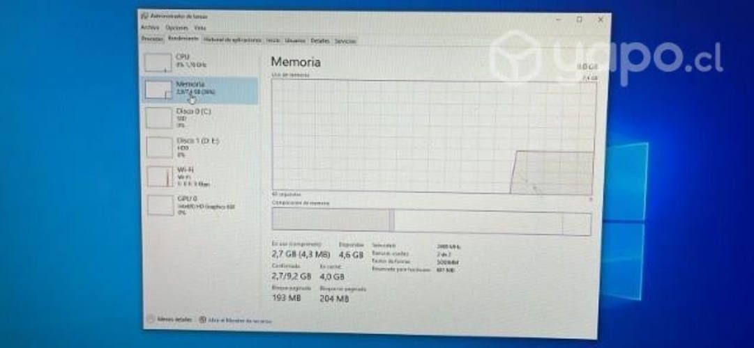 Computador escritorio hp