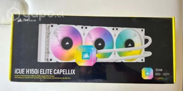 Corsair iCUE H150 Elite Capellix - White (NUEVA)