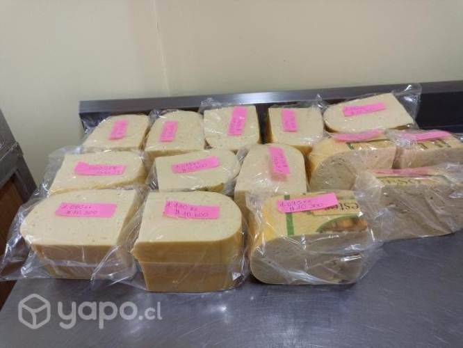 Quesos y mantequilla