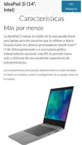 Notebook idea pad i3