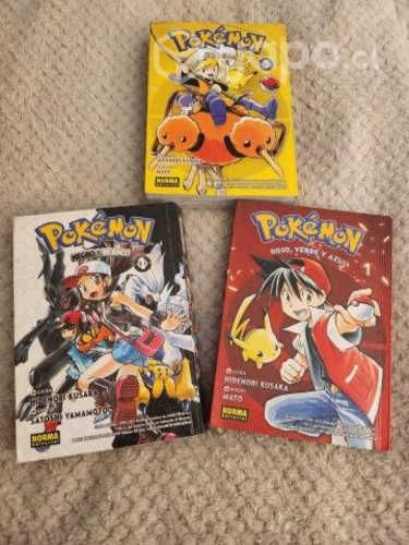 Manga Pokemon Varios