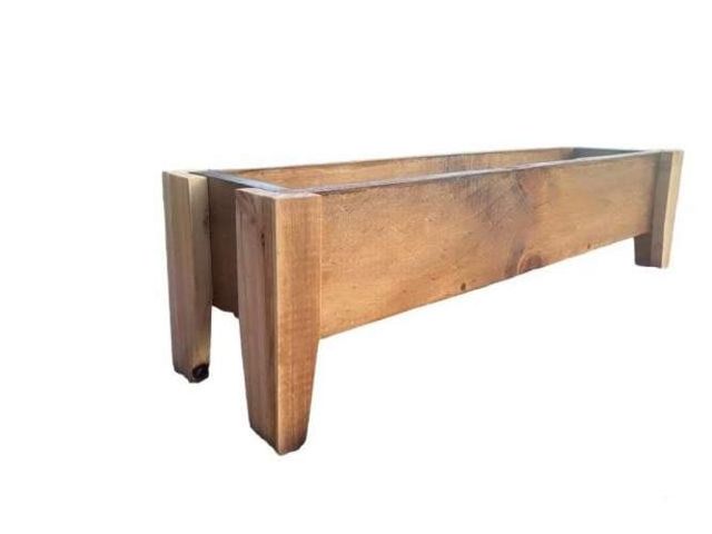 Macetero de madera maceta jardinera huerto terraza