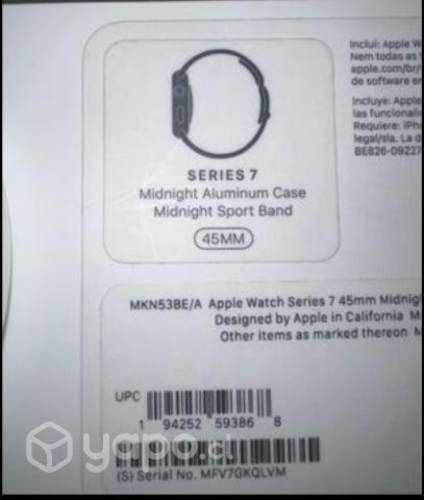 Apple Watch Serie 7 45 pulgadas