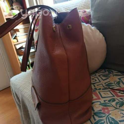 Bolso grande 100% cuero color marrón J.CREW