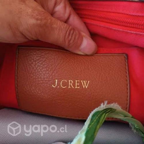 Bolso grande 100% cuero color marrón J.CREW